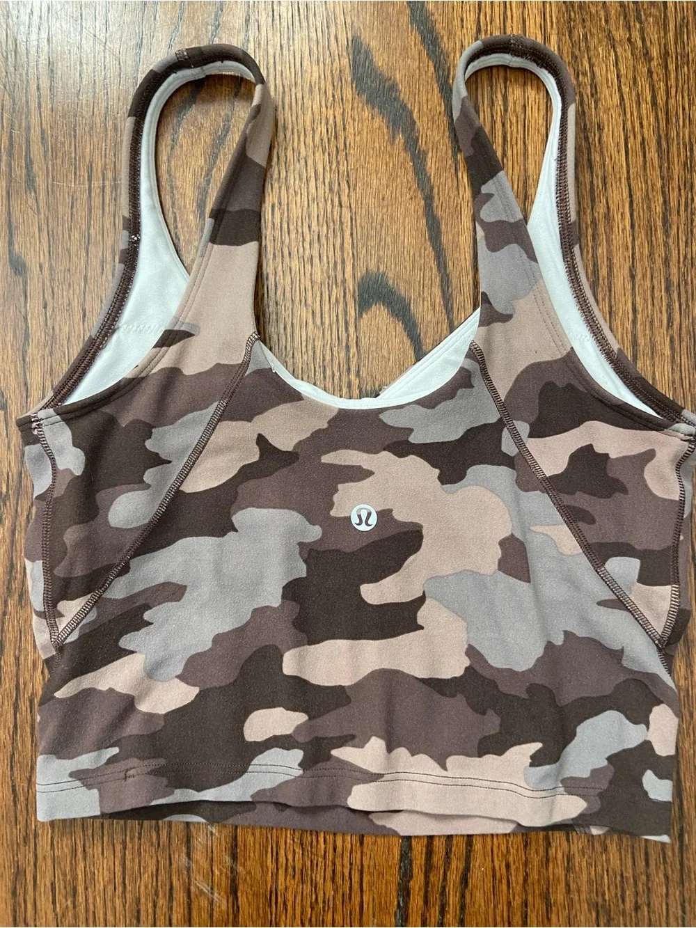 Lululemon Athletica Align Tank Top Camo Size 4 Athleisure Athleticwear